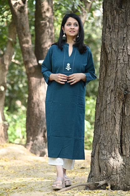 Nyla Khadi Cotton Kurti