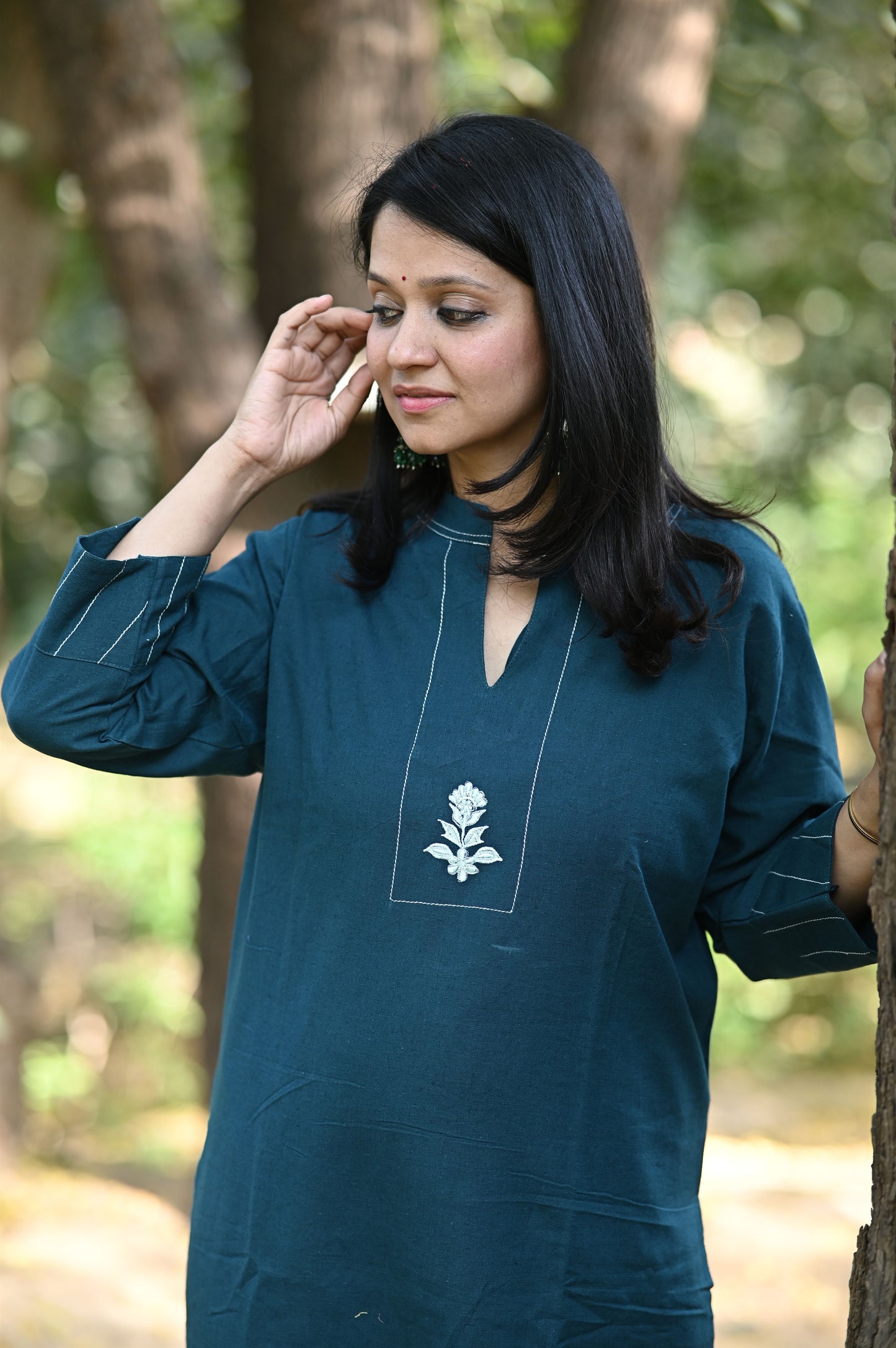 Nyla Khadi Cotton Kurti