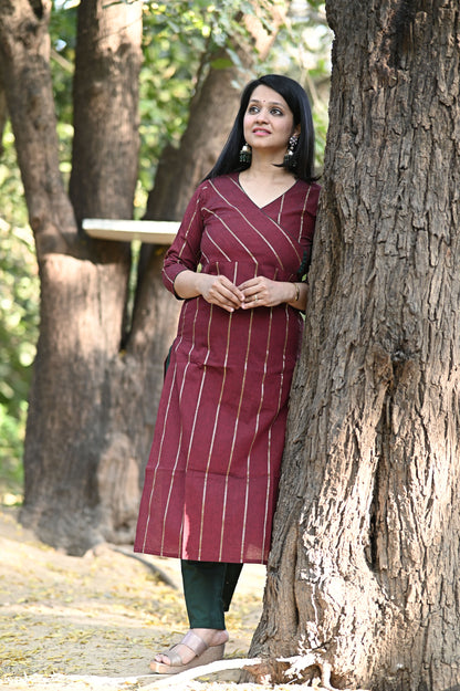 Kavya Cotton Kurta Pant Set
