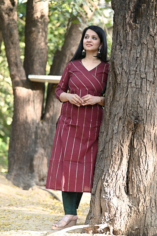 Kavya Cotton Kurta Pant Set