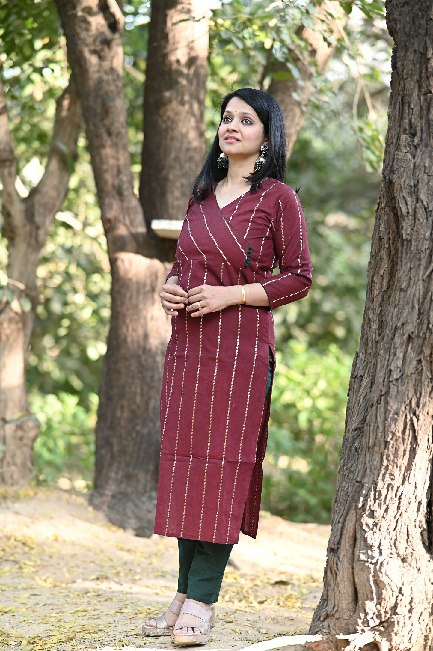 Kavya Cotton Kurta Pant Set