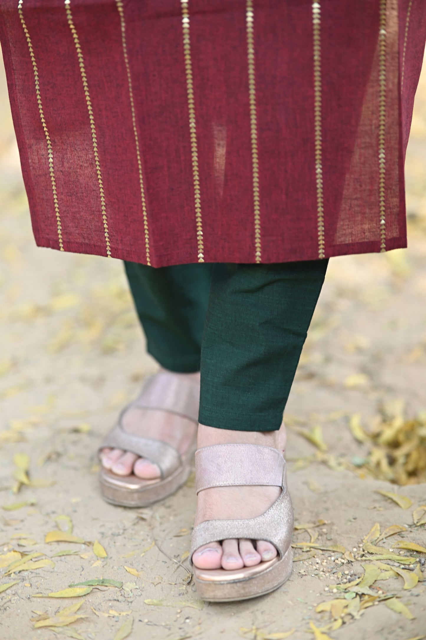 Kavya Cotton Kurta Pant Set