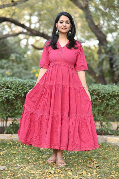 Rani Cotton Tier Gown
