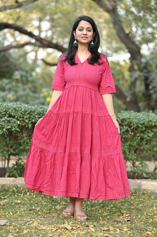 Rani Cotton Tier Gown