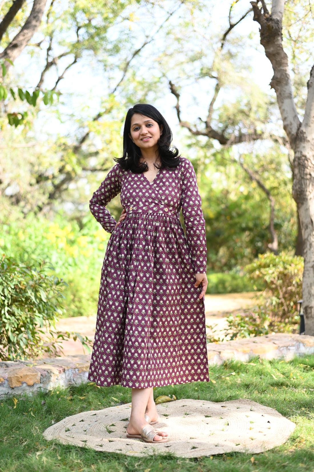 Vineeta Cotton Midi Dress