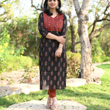 Yami Cotton Kurta Pant Set