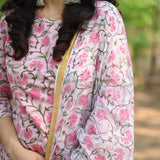 Jaal-Boota Print Suit Set