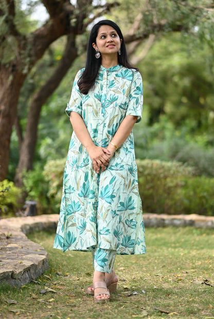 Juno A-Line Cotton Co-ord Set