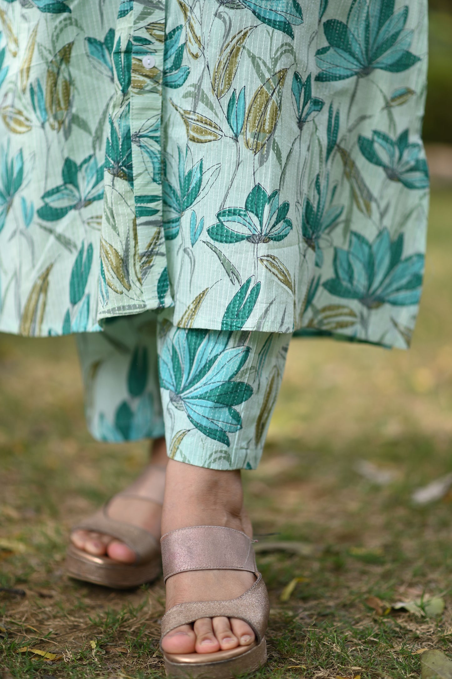 Juno A-Line Cotton Co-ord Set