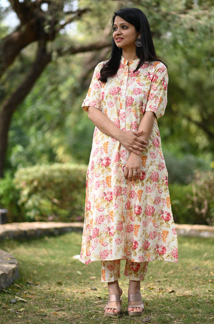 Indi A-Line Cotton Co-ord Set