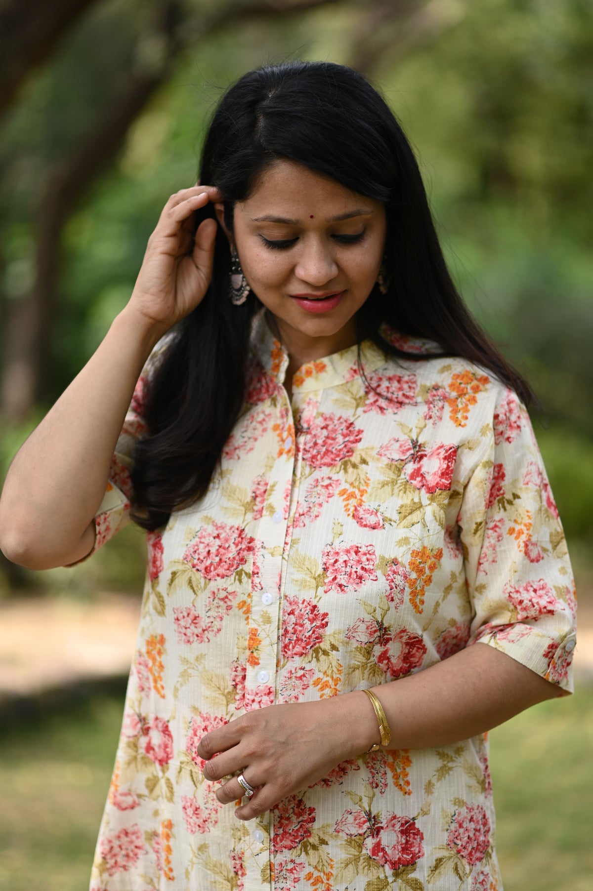 Indi A-Line Cotton Co-ord Set