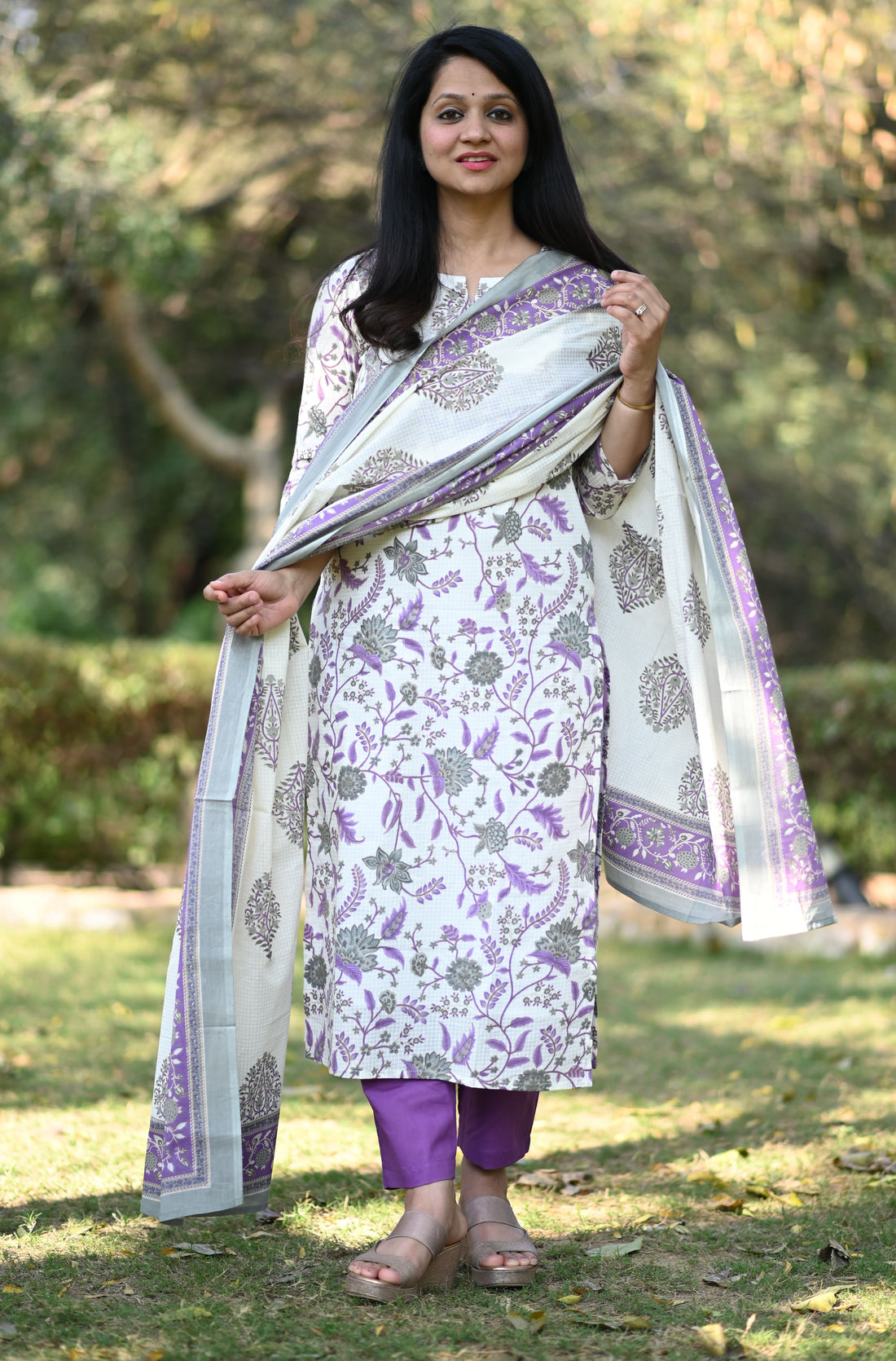 Sandhya Cotton Suit Set