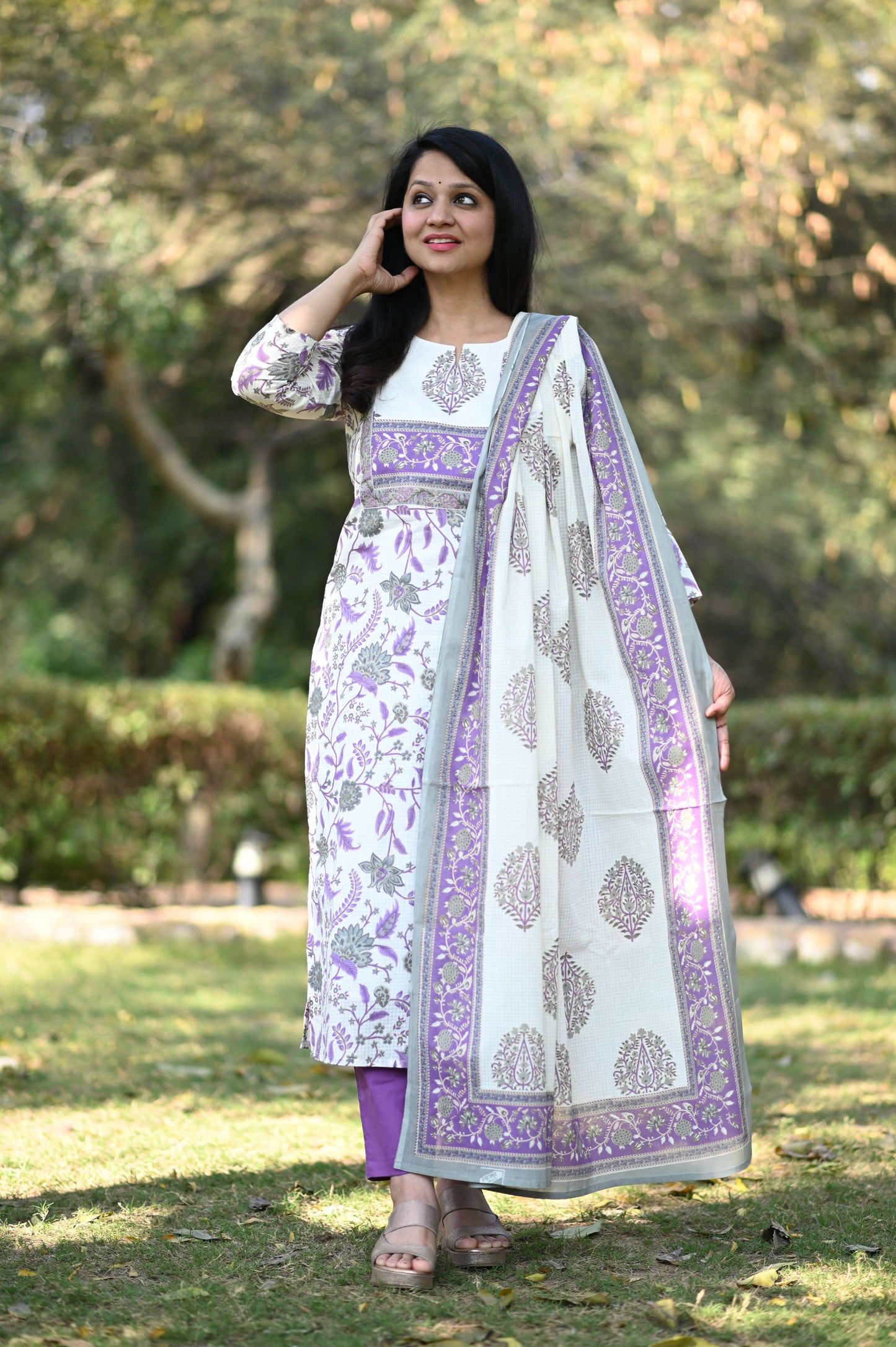 Sandhya Cotton Suit Set