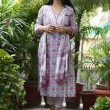 Ishaani Cotton Suit Set