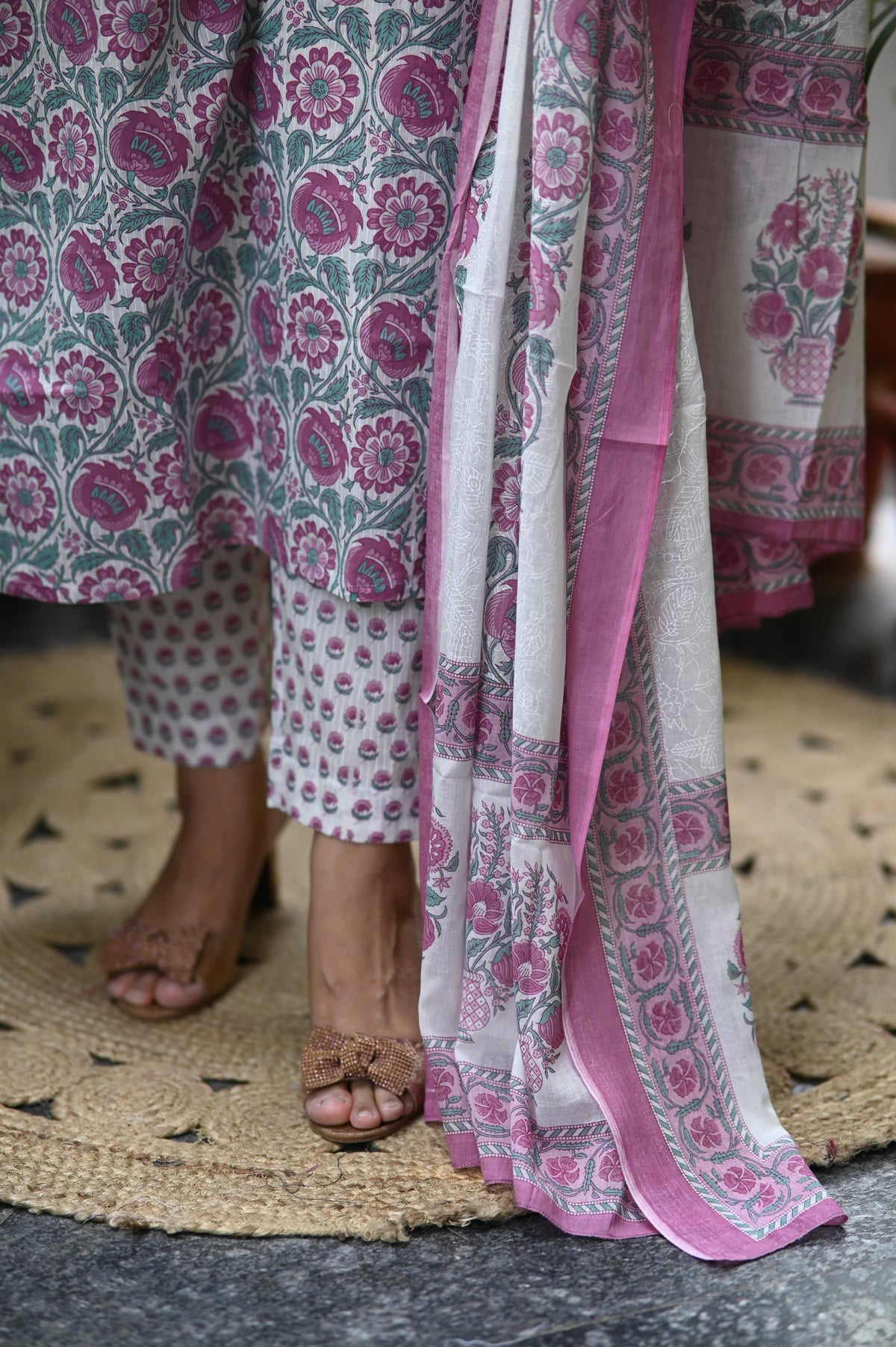 Ishaani Cotton Suit Set