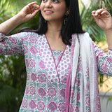 Ishaani Cotton Suit Set