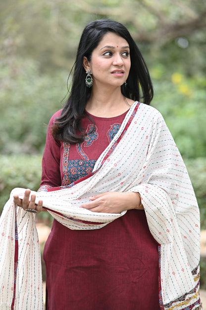 Mayuri Designer Cotton Suit Set