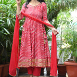 Raagini Lehariya Anarkali Suit Set