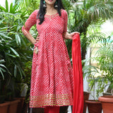Raagini Lehariya Anarkali Suit Set