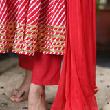 Raagini Lehariya Anarkali Suit Set