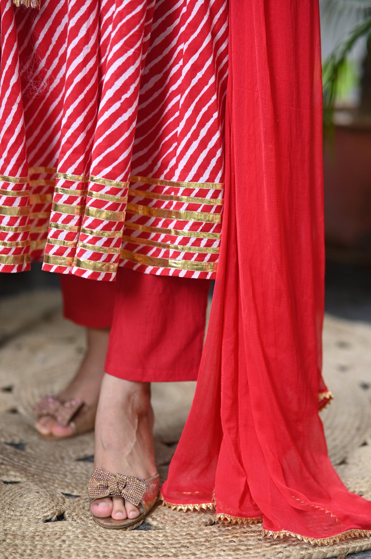 Raagini Lehariya Anarkali Suit Set