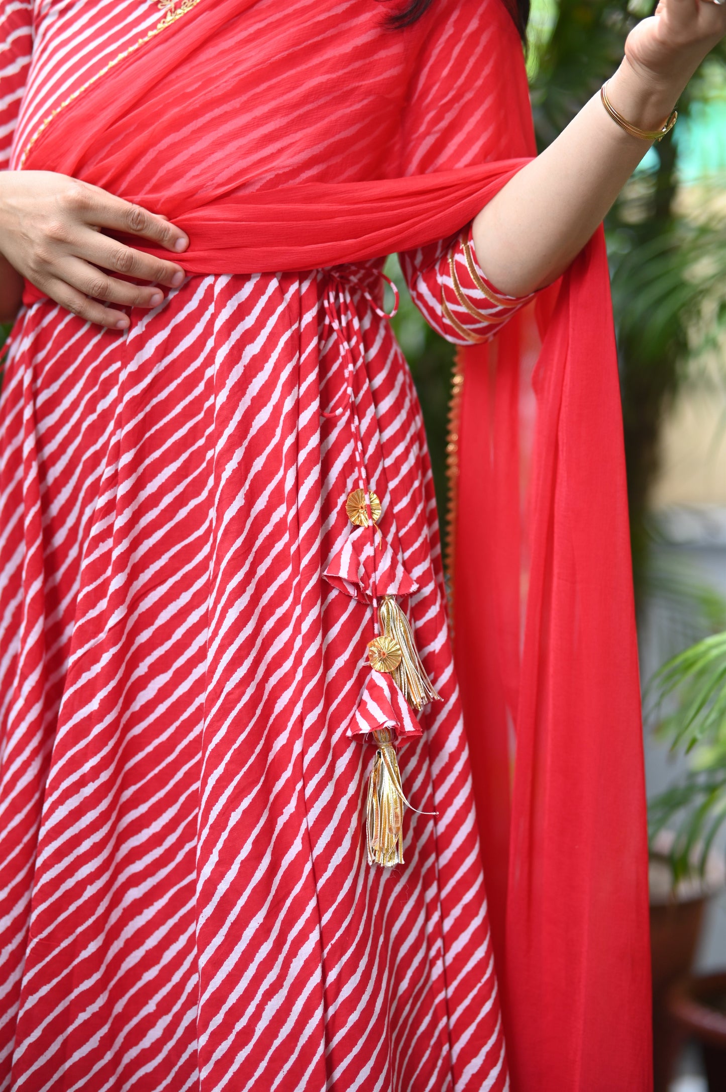 Raagini Lehariya Anarkali Suit Set