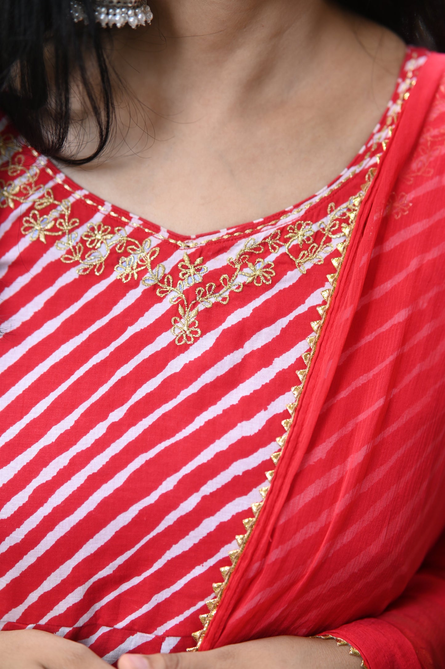 Raagini Lehariya Anarkali Suit Set