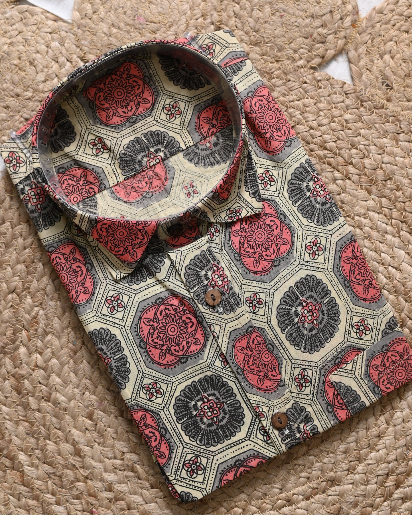 Rangoli Print Cotton Shirt