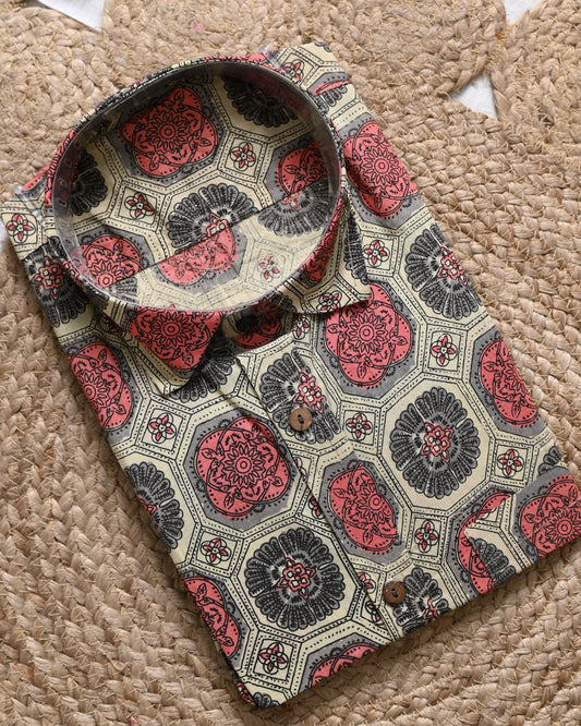 Rangoli Print Cotton Shirt