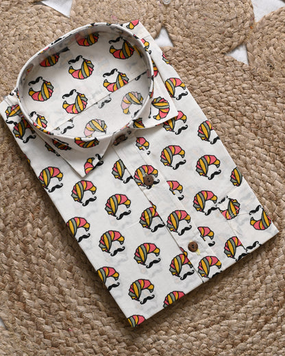 Pagdi Printed Cotton Shirt