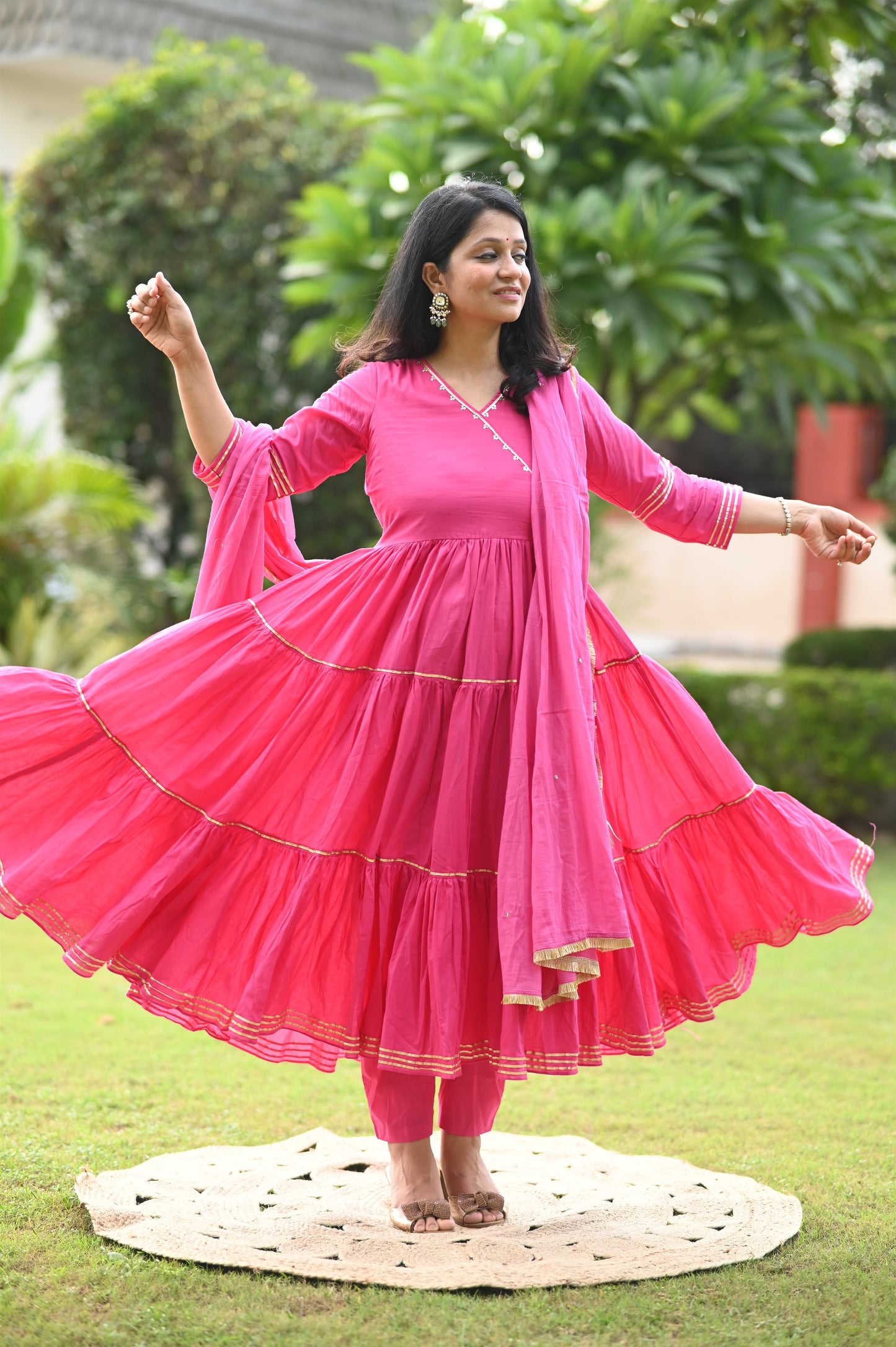 Banno Cotton Anarkali Kurta