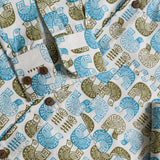 Motif Print Cotton Shirt