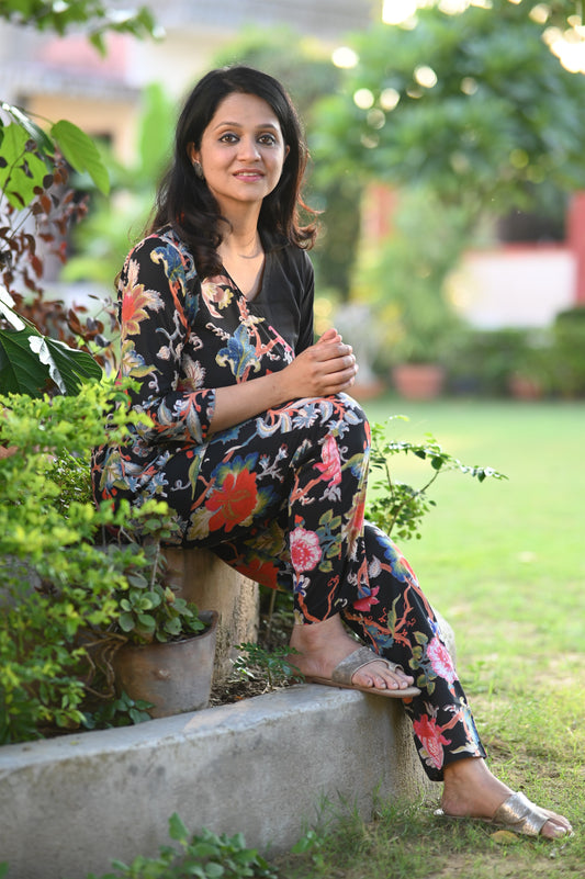 Floral Print Co-ord Set