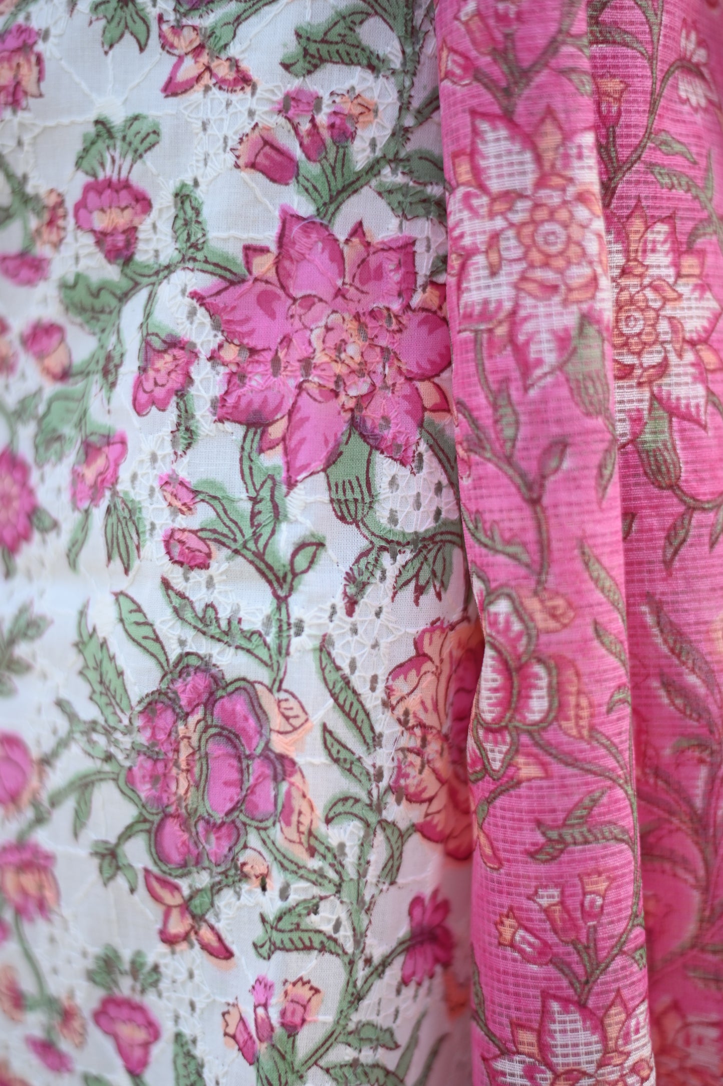 Gulabo Schiffli Cotton Suit Set