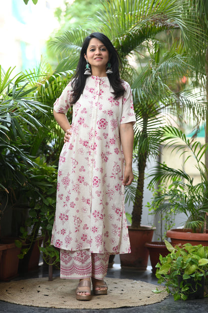 Kyra A-Line Cotton Co-ord Set