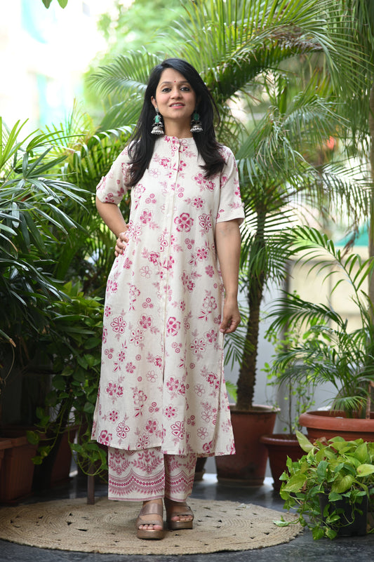 Kyra A-Line Cotton Co-ord Set