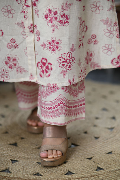 Kyra A-Line Cotton Co-ord Set