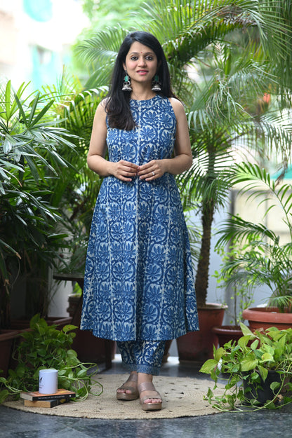 Saira Cotton Kurta Pant Set