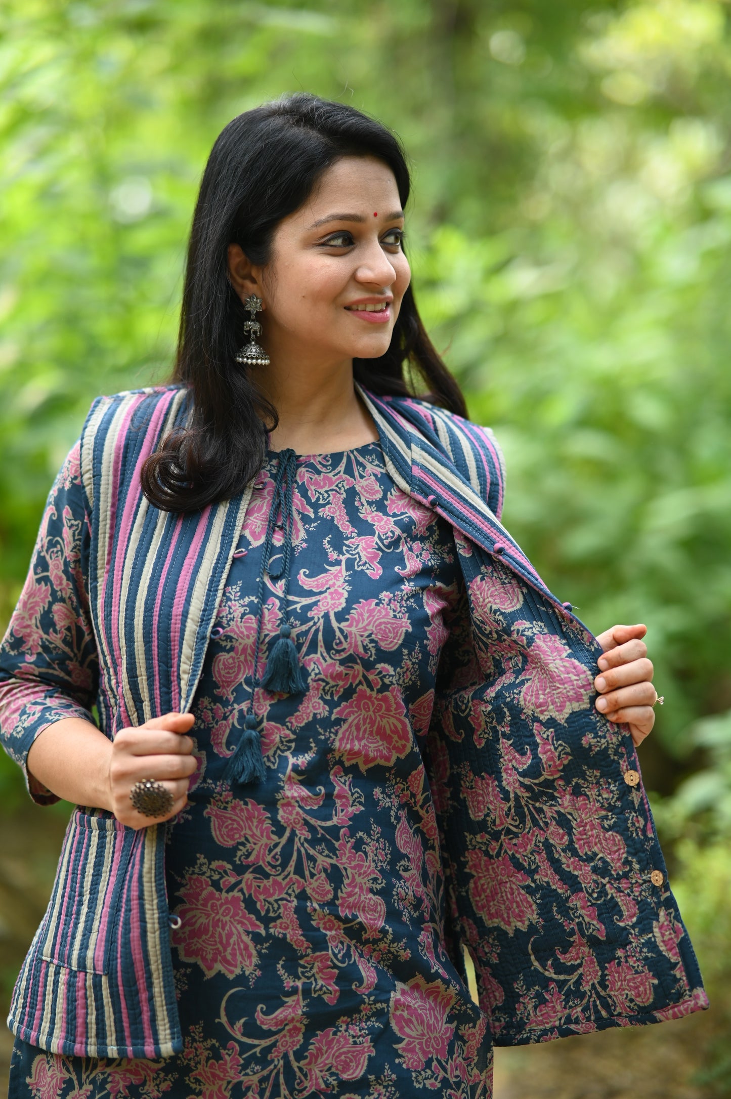 Rang Kurta Pant with Jacket Set