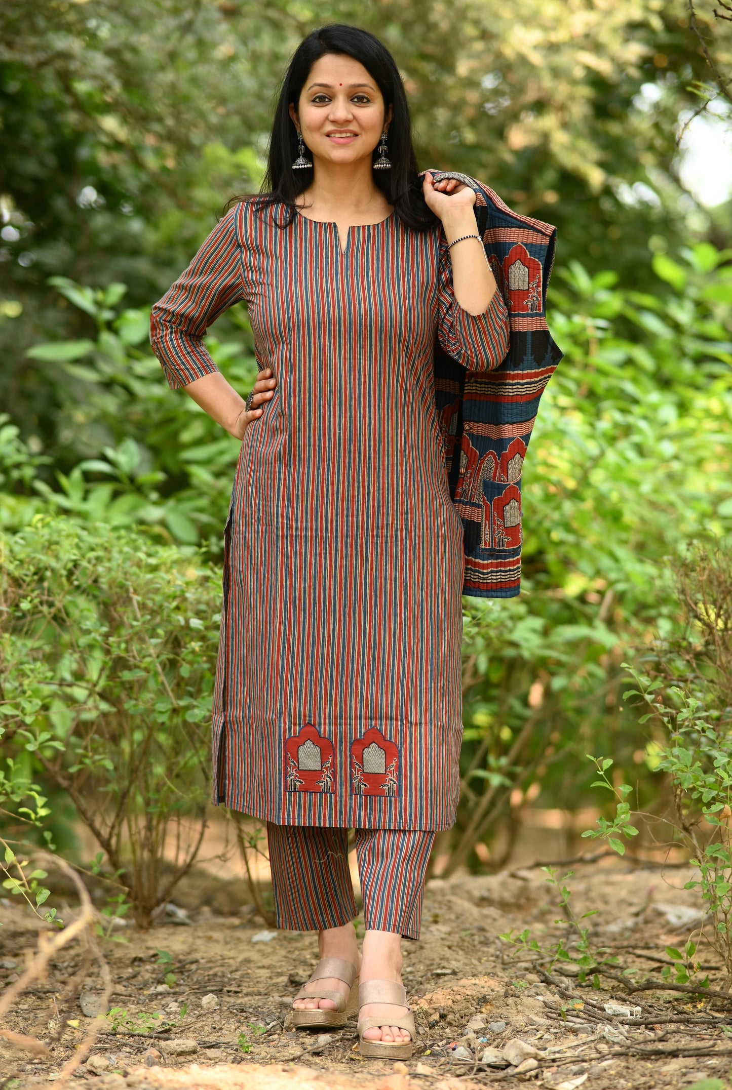 Mirza Kurta Pant with Jacket Set