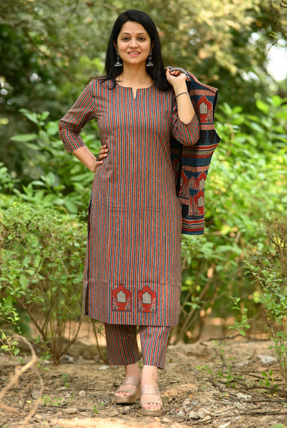 Mirza Kurta Pant with Jacket Set