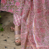 Naysha Cotton Handblock Suit Set