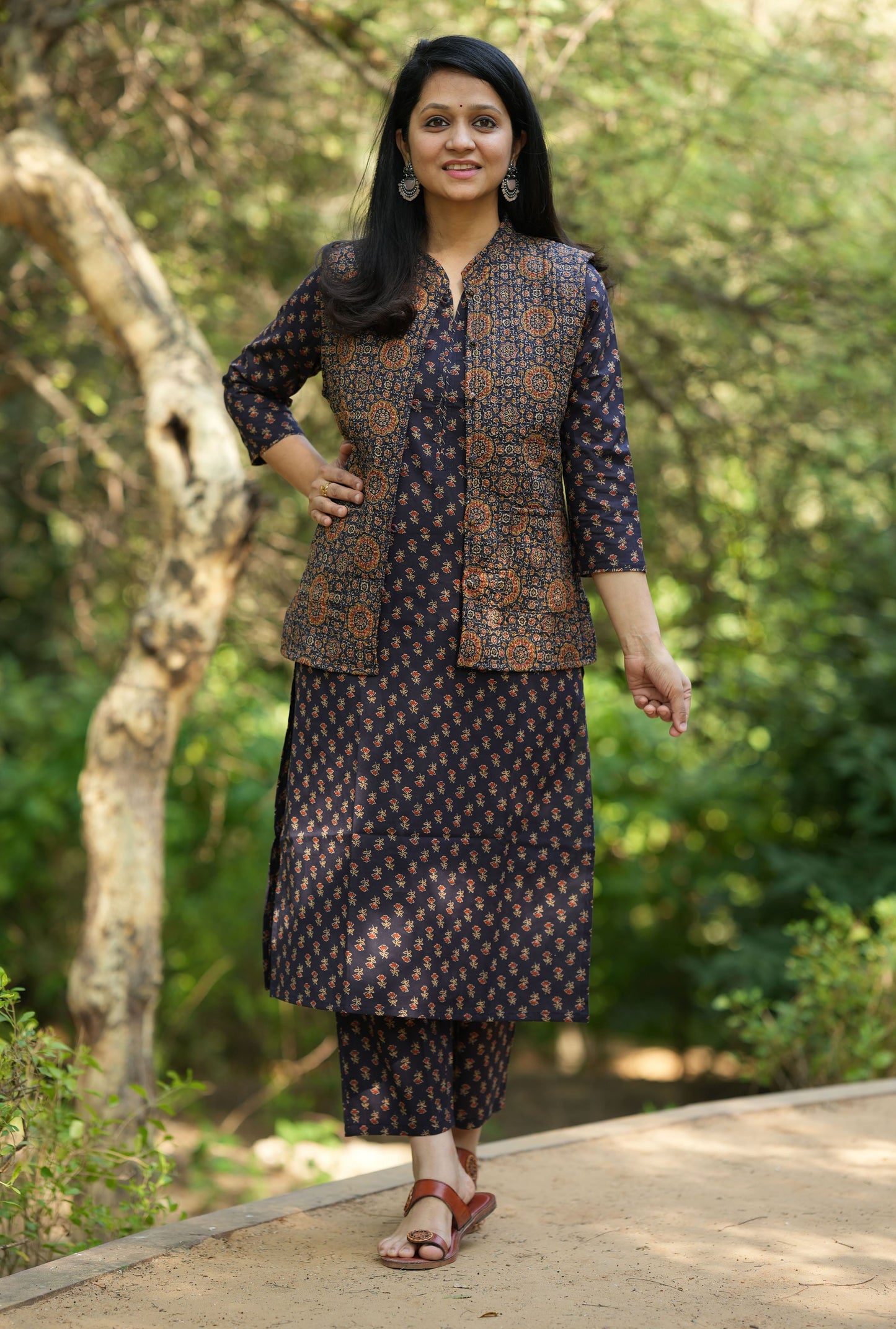Vibha Kurta Pant with Jacket Set