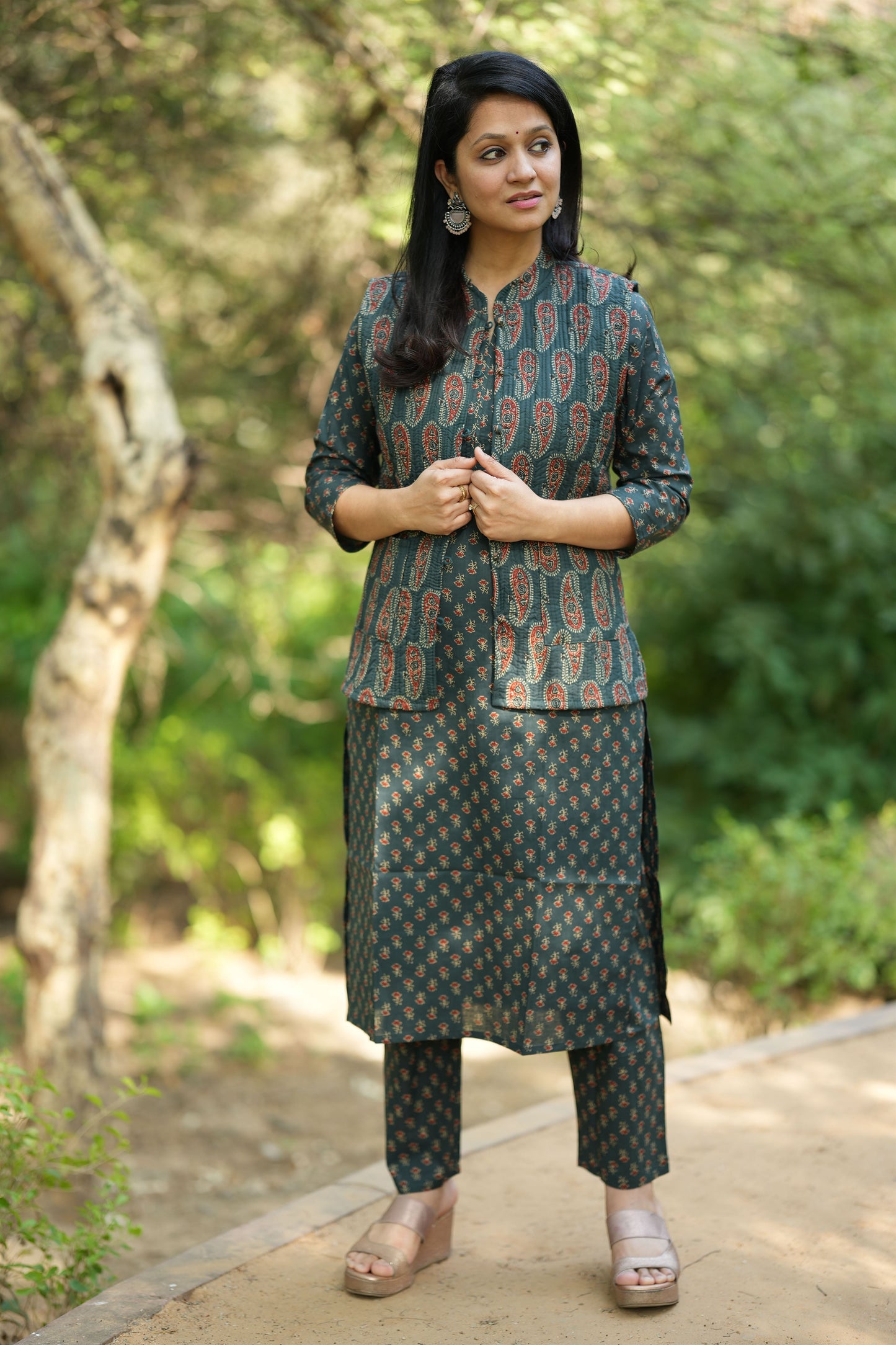 Rati Kurta Pant with Jacket Set