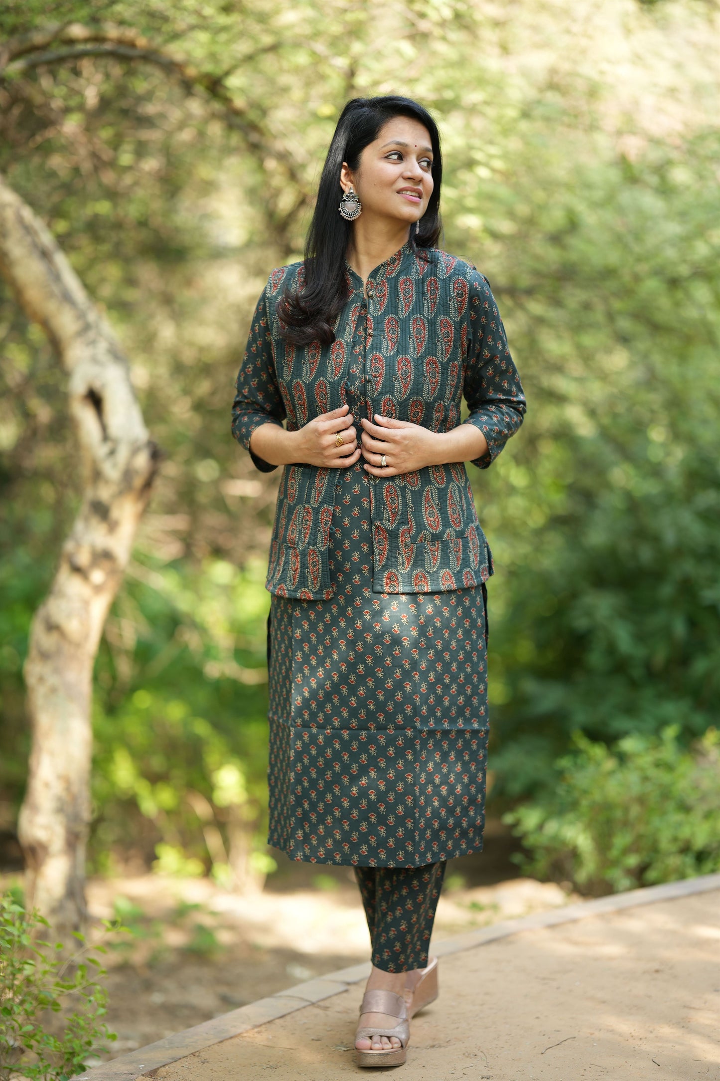 Rati Kurta Pant with Jacket Set