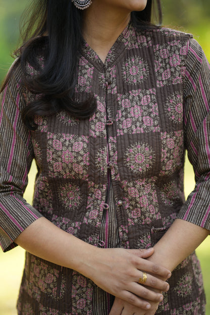 Maya Kurta Pant with Jacket Set