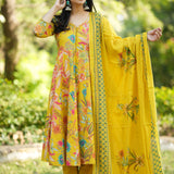 Vaidehi Cotton Anarkali Suit Set