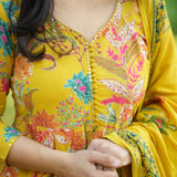 Vaidehi Cotton Anarkali Suit Set