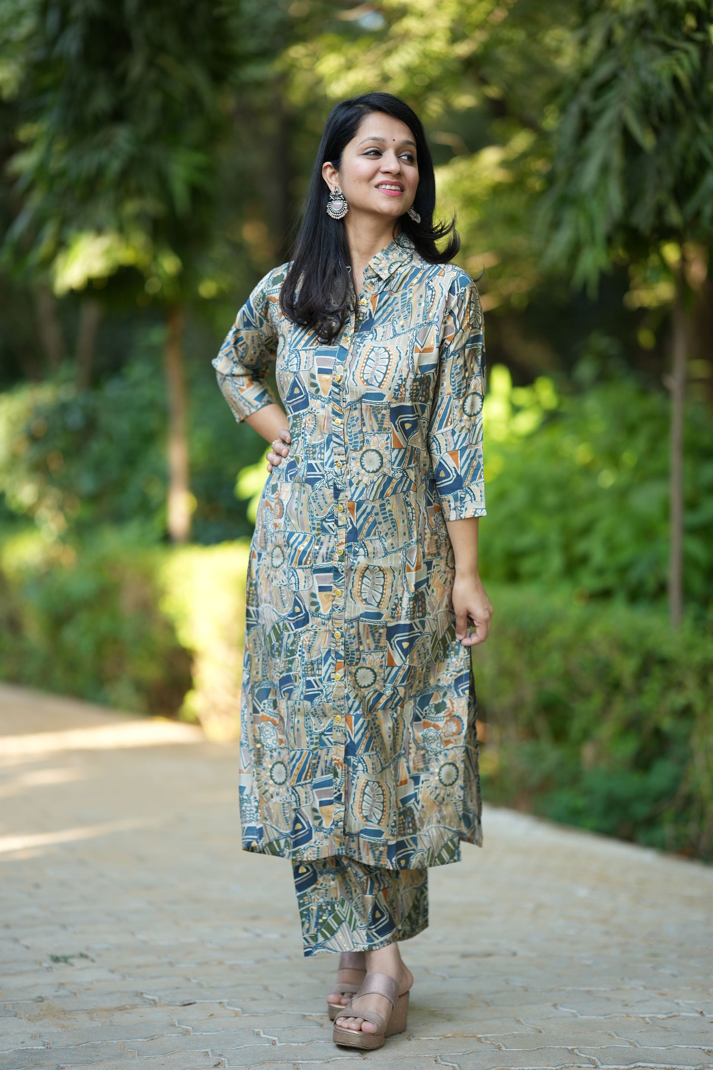 Lily Muslin Silk Kurta Pant Set