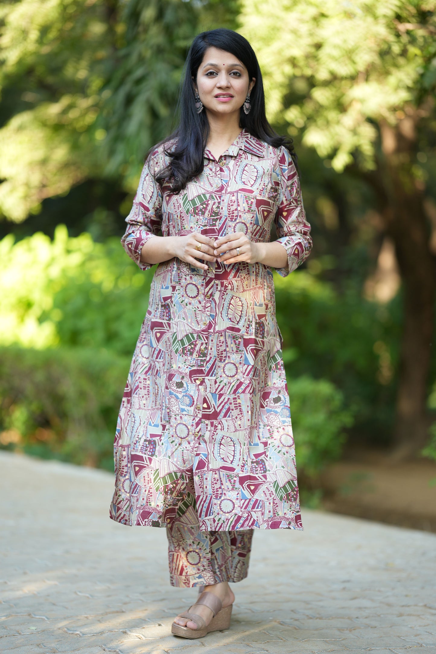 Daisy Muslin Silk Kurta Pant Set
